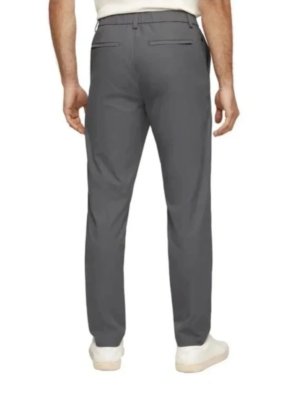 Banana Republic Men’s Commuter Flex Pants Gray 38x32 Athletic Fit NWT